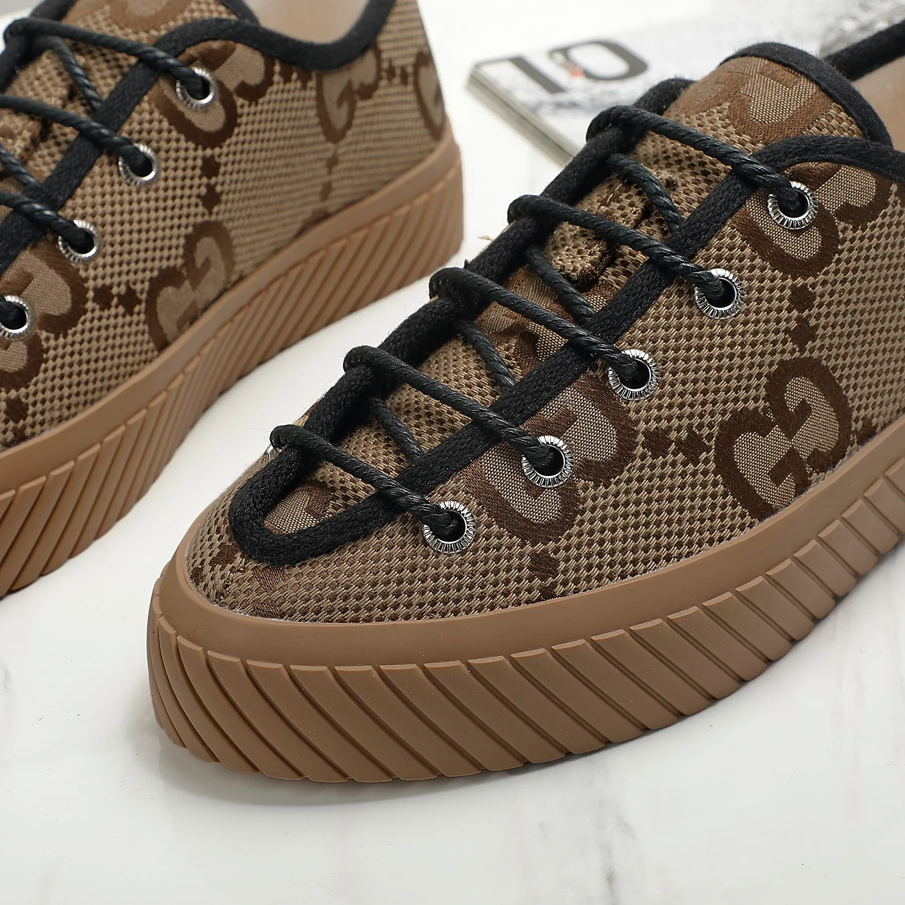 👟👟Ex-factory price 420👟👟 Men's size +10 GUCCI, couple style, other colors also available, you can also place an order with pictures